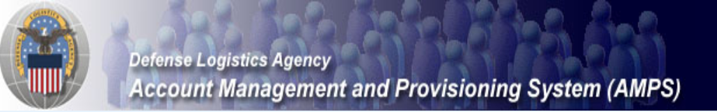 This is a clickable image for the Account Management and Provisioning System (AMPS) This is a clickable image for the Account Management and Provisioning System (AMPS)